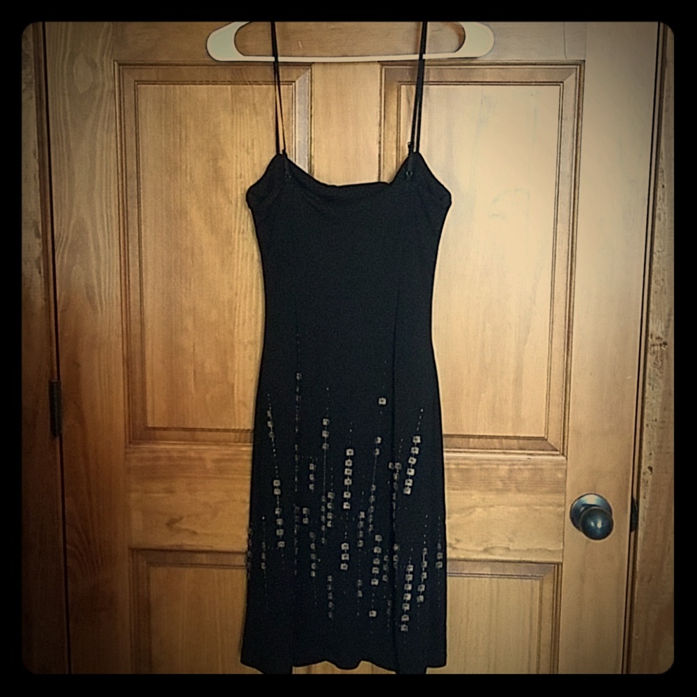 Sexy black dress